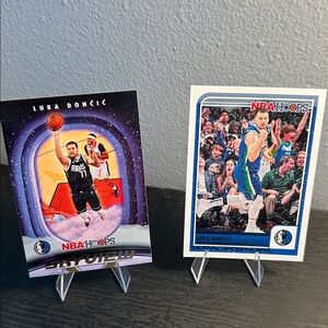 NBA Hoops Luka Dončić Trading Card set Dallas Mavericks Insert